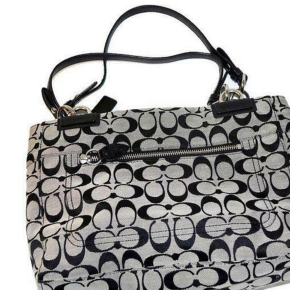 Coach Penelope Carryall Canvas Handbag Tote F16540 - Picture 3 of 8